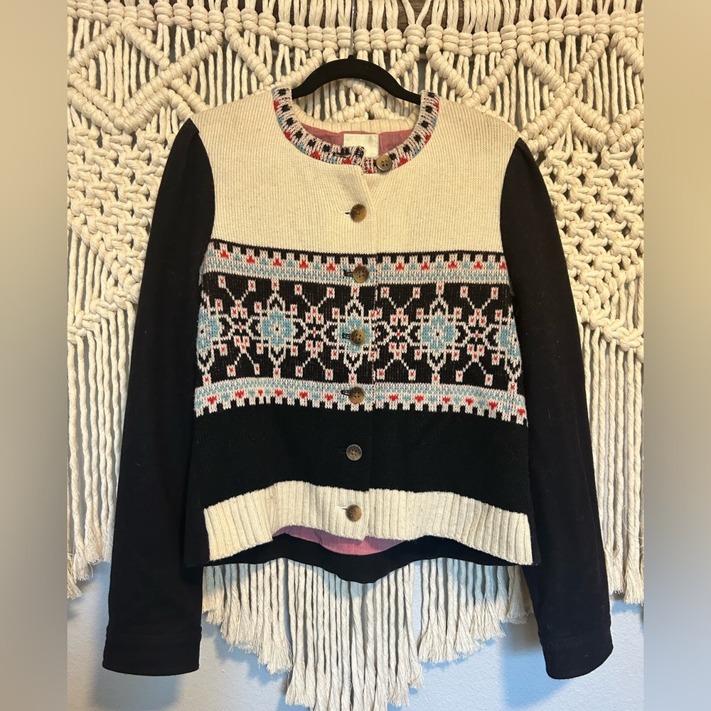 Anthropologie Elevenses wool sweater